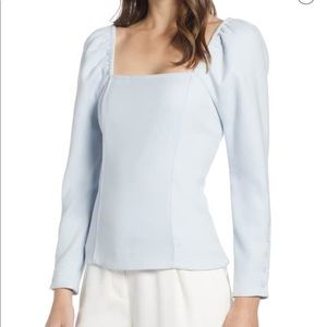 Something Navy top- NWT